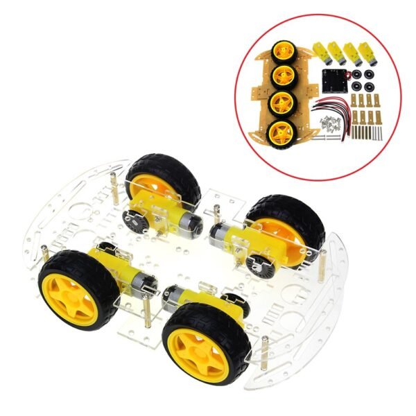 4-Wheel Smart Robot Car Chassis