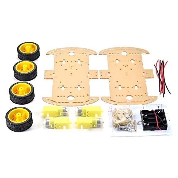 4-Wheel Smart Robot Car Chassis - Image 3