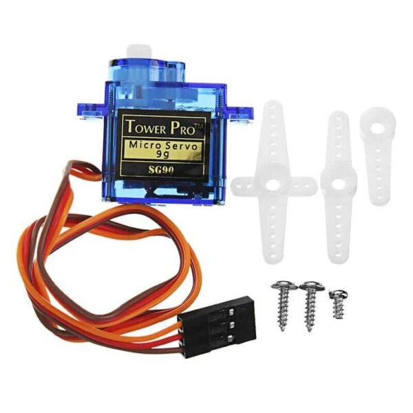 SG90 180° Micro Servo Motor – Lightweight & Precise Control for Arduino, RC, Robotics - Image 2