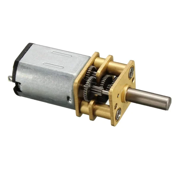 N20 Micro Gear Motor 6V – 600 RPM High-Speed Metal Gear DC Motor – Pak ...