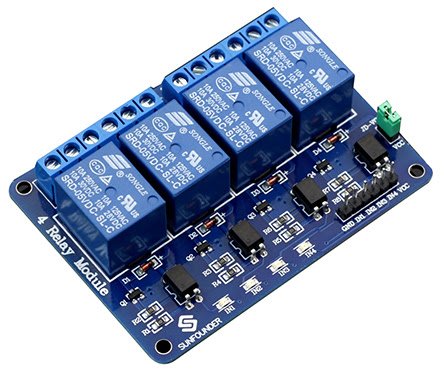 4 Channel Relay Module 5V - Image 2