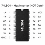 7404 Hex Inverter NOT Gate Logic IC DIP Package