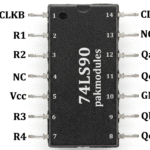 7490 Decade Counter IC DIP-14 Package for Digital Electronics Projects